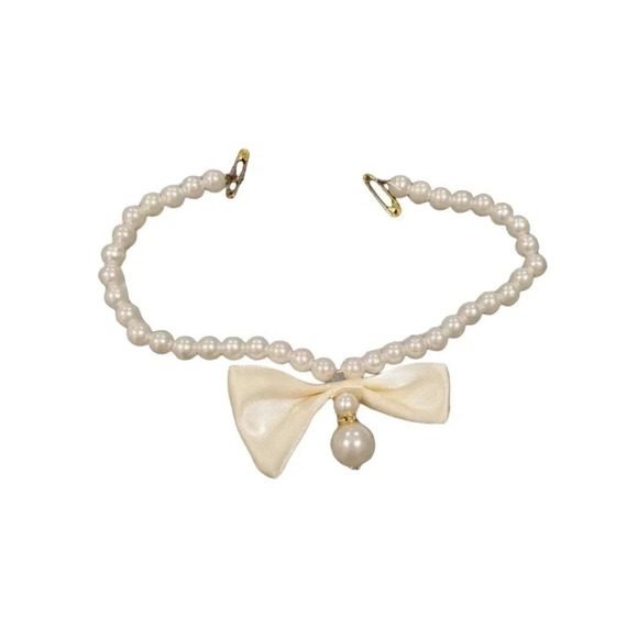 2T Pink Pearl 3 piece Shirt, Skirt, Necklace Set Baby/Toddler Outfit - Picture 6 of 6